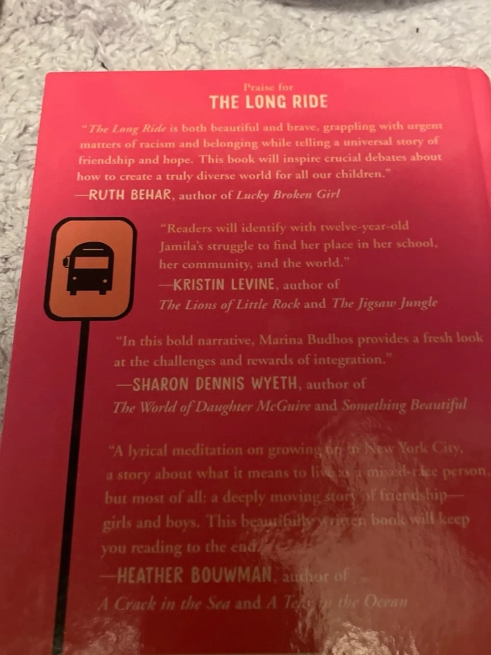 The Long Ride Wall Art Print - Pink